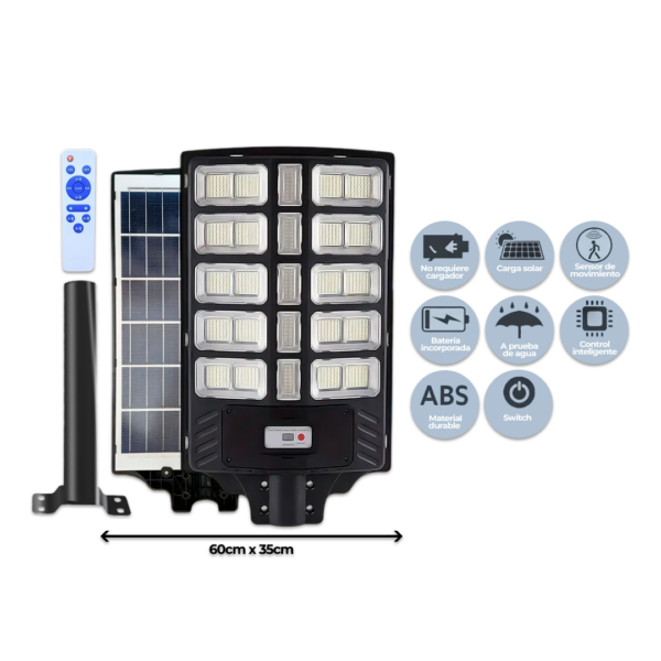 Lampara solar Rixme 1200W