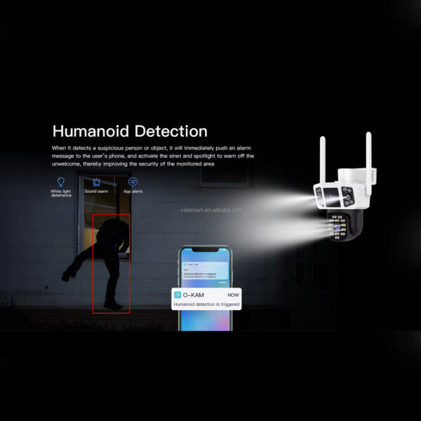 Cámara de seguridad triple monitor - Imagen 4