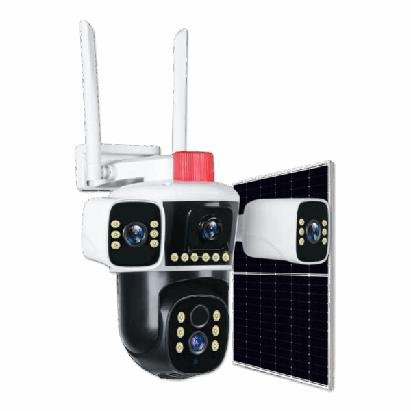 Cámara de seguridad con panel solar SMP-T