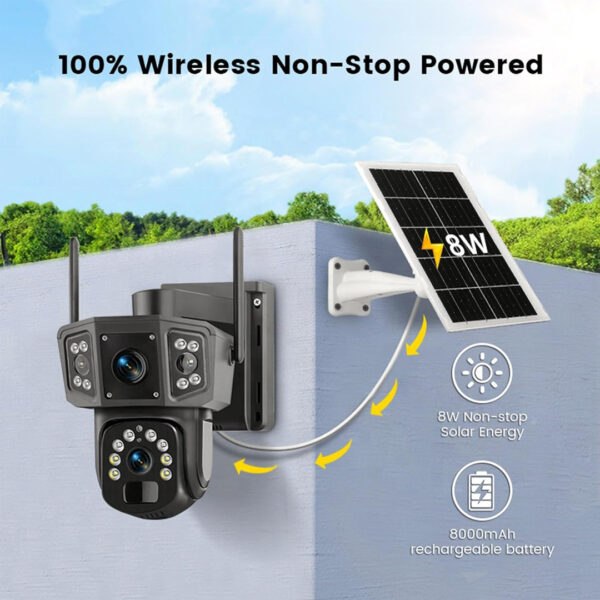 Cámara de CHIP 4G con panel solar - Imagen 2
