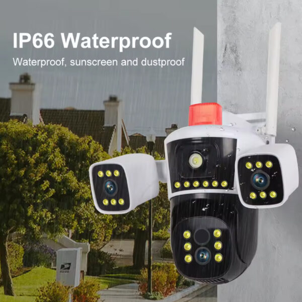 Cámara de seguridad con panel solar SMP-T - Imagen 2