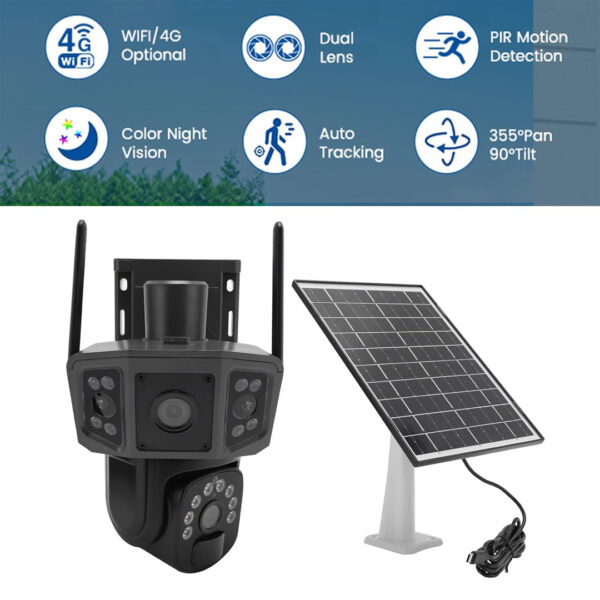Cámara de CHIP 4G con panel solar - Imagen 6