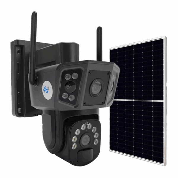 Cámara de CHIP 4G con panel solar