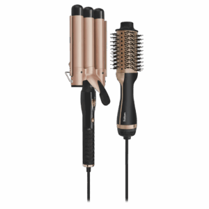 Combo Rizadora + Cepillo secador aguacate con macadamia